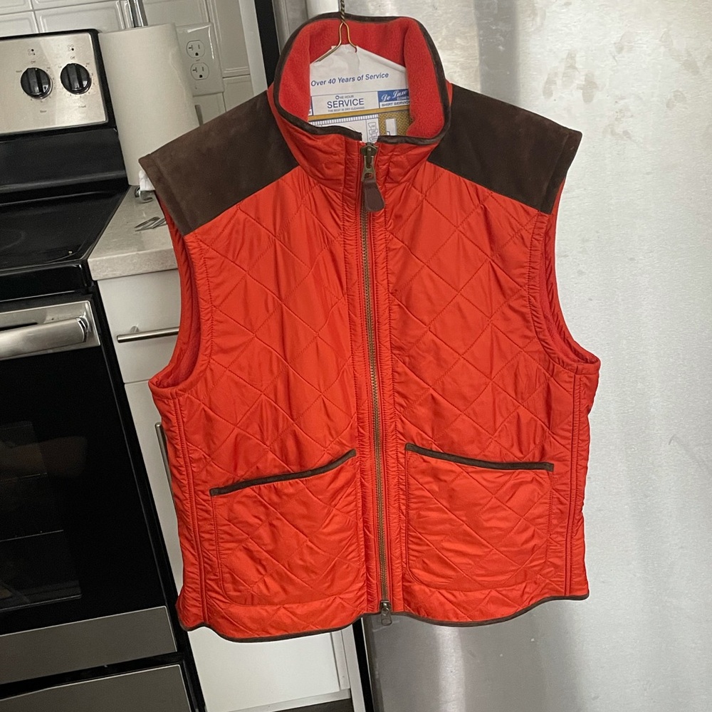 Ralph Lauren Polo Men’s Orange Vest Large